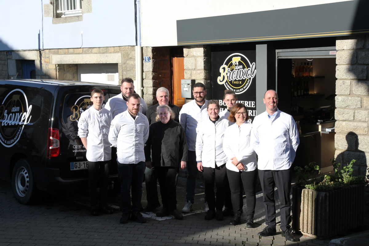 equipe-boucherie-theix equipe boucherie